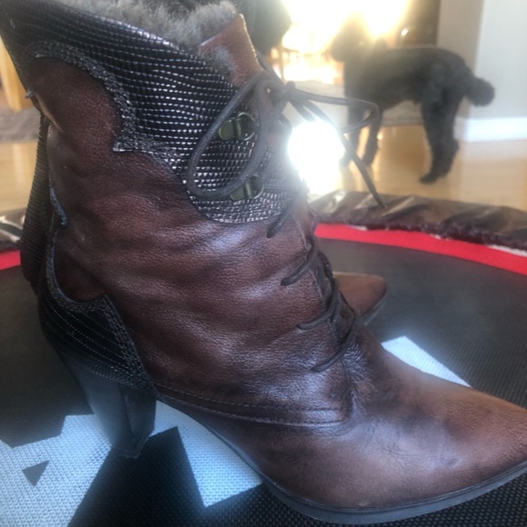 Glove Hispanitas leather boots made in Spain size 37 - Picture 1 of 5